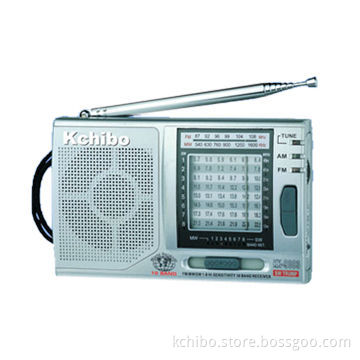FM/MW/SW1-8 10-Band Radio with Exquisite Design